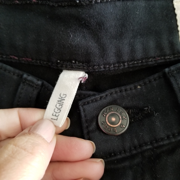 Rag & Bone Black Legging Jeans Midrise Soft Twill - Picture 4 of 6